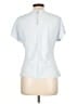 Babaton 100% Polyester Silver Blue Short Sleeve Top Size L - photo 2