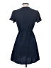 Express Solid Blue Casual Dress Size XS - photo 2