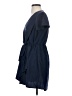 Express Solid Blue Casual Dress Size XS - photo 5