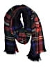 Unbranded Plaid Black Scarf One size - photo 1