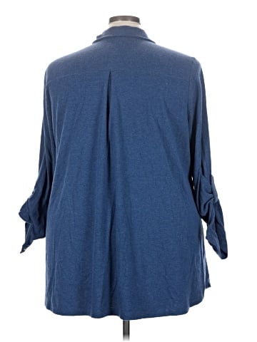 Soft Surroundings Long Sleeve Polo (view 2)