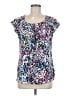 Covington White Short Sleeve Blouse Size M - photo 1