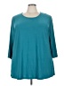 Creation Teal 3/4 Sleeve T-Shirt Size 3X - photo 1