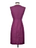 Classiques Entier 100% Polyester Solid Purple Cocktail Dress Size 2 - photo 2