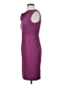 Classiques Entier 100% Polyester Solid Purple Cocktail Dress Size 2 - photo 5