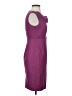 Classiques Entier 100% Polyester Solid Purple Cocktail Dress Size 2 - photo 4
