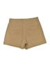 Theory Solid Tan Khaki Shorts Size 4 - photo 2
