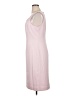 Kasper Solid Pink Cocktail Dress Size 14 - photo 5