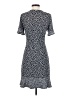 MICHAEL Michael Kors Polka Dots Gray Casual Dress Size S - photo 2
