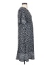 MICHAEL Michael Kors Polka Dots Gray Casual Dress Size S - photo 4