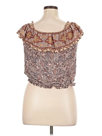 American Eagle Outfitters Sleeveless Blouse (view 2)