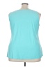 Creation Teal Sleeveless T-Shirt Size 3X - photo 2