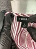 Torrid 100% Rayon Stripes Pink Short Sleeve Blouse Size 3X Plus (3) - photo 8