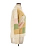 Greylin Color Block Ivory Turtleneck Sweater Size L - photo 4