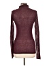 Hinge 100% Cotton Burgundy Long Sleeve Turtleneck Size L - photo 2