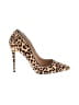 Steve Madden Animal Print Brown Heels Size 9 1/2 - photo 1