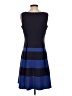 Nine West Color Block Blue Casual Dress Size 4 - photo 2