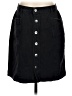 Style&Co Solid Black Denim Skirt Size 4 - photo 1