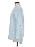 Cato 100% Cotton Stripes Blue Long Sleeve Blouse Size M - photo 5