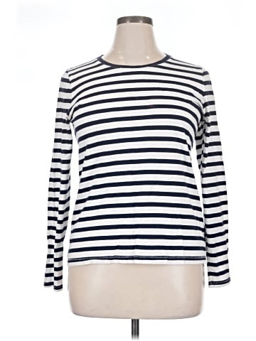 Madewell Northside Vintage Long-Sleeve Tee in Morris Stripe (view 1)