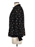 Madewell Floral Black Long Sleeve Blouse Size XXS - photo 5