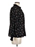 Madewell Floral Black Long Sleeve Blouse Size XXS - photo 4