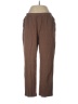 Lands' End Chevron-herringbone Brown Casual Pants Size L - photo 1