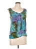 Lost River Teal Sleeveless Blouse Size L - photo 1