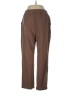 Lands' End Chevron-herringbone Brown Casual Pants Size L - photo 2