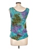 Lost River Teal Sleeveless Blouse Size L - photo 2
