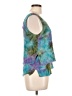 Lost River Teal Sleeveless Blouse Size L - photo 4