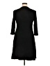 PREMISE Solid Black Casual Dress Size XL - photo 2