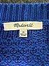 Madewell Color Block Blue Pullover Sweater Size M - photo 7