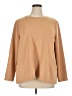 LOGO by Lori Goldstein Tan Sweatshirt Size L - photo 1