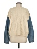 Hem & Thread 100% Acrylic Ivory Pullover Sweater Size M - photo 1