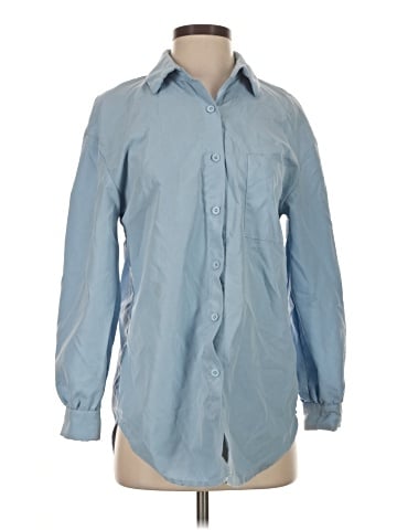 Unbranded Long Sleeve Button-Down Shirt (view 1)