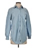 Unbranded Blue Long Sleeve Button-Down Shirt Size XS - photo 1