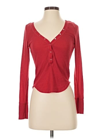 Out From Under Long Sleeve Henley (view 1)