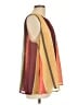 Catherine Malandrino 100% Polyester Orange Sleeveless Blouse Size L - photo 4
