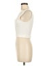 Amour Vert Ivory Sleeveless Top Size M - photo 5