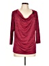 Sag Harbor Red 3/4 Sleeve Top Size L - photo 1