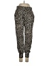 CAbi Animal Print Gold Casual Pants Size S - photo 1