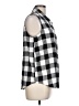 Da-sh 100% Cotton Checkered-gingham Black Sleeveless Button-Down Shirt Size L - photo 4