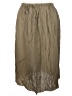 J.Crew Solid Tan Casual Skirt Size 3X - photo 1