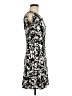 BCBGeneration Graphic Black Cocktail Dress Size M - photo 4