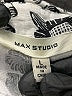 Max Studio 100% Rayon Ivory 3/4 Sleeve Button-Down Shirt Size L - photo 7