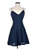 Midnight Doll Stars Blue Cocktail Dress Size 3 - photo 1
