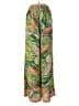 Flying Tomato 100% Polyester Tropical Green Casual Pants Size S - photo 2