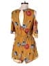 Japna 100% Polyester Floral Yellow Romper Size S - photo 2