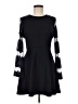 Dance & Marvel Chevron-herringbone Black Casual Dress Size M - photo 1